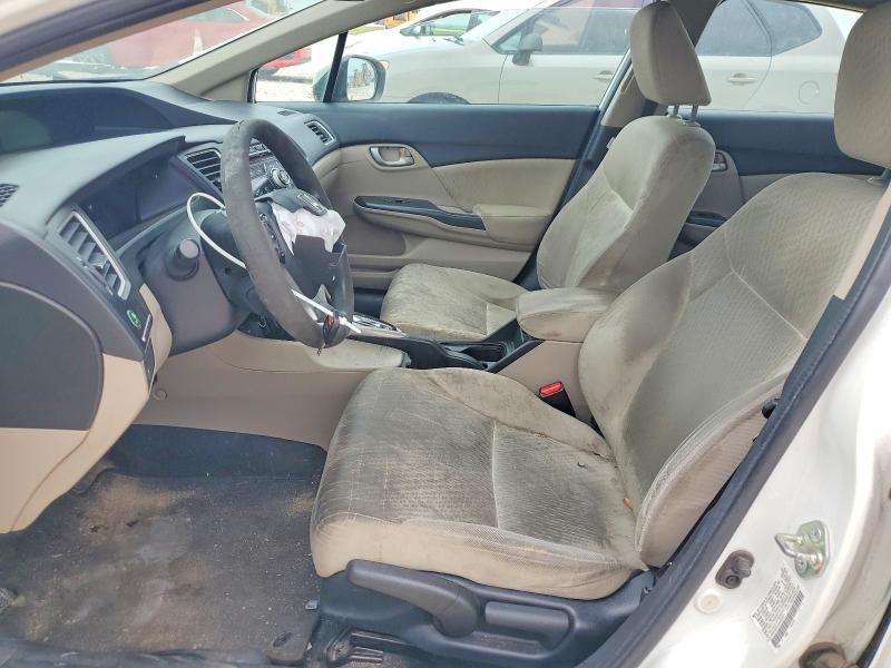 2015 Honda VIN 2HGFB2F54FH530271 COPART salvage auction — FRONT END, Tx - Salvage Vehicle Title, sold $70 on 2026-07-09 (photo 7)