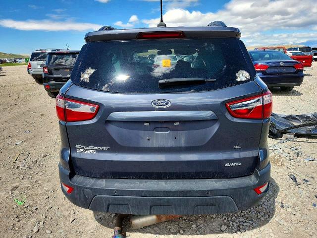 2022 Ford Ecosport VIN MAJ6S3GL6NC458918 COPART salvage auction — SIDE, Ut - Salvage Certificate, sold $350 on 2026-07-31 (photo 6)
