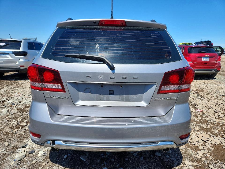 2018 Dodge Journey VIN 3C4PDCGG2JT448784 COPART salvage auction — HAIL, Il - Salvage Certificate, sold $1,450 on 2026-07-03 (photo 6)