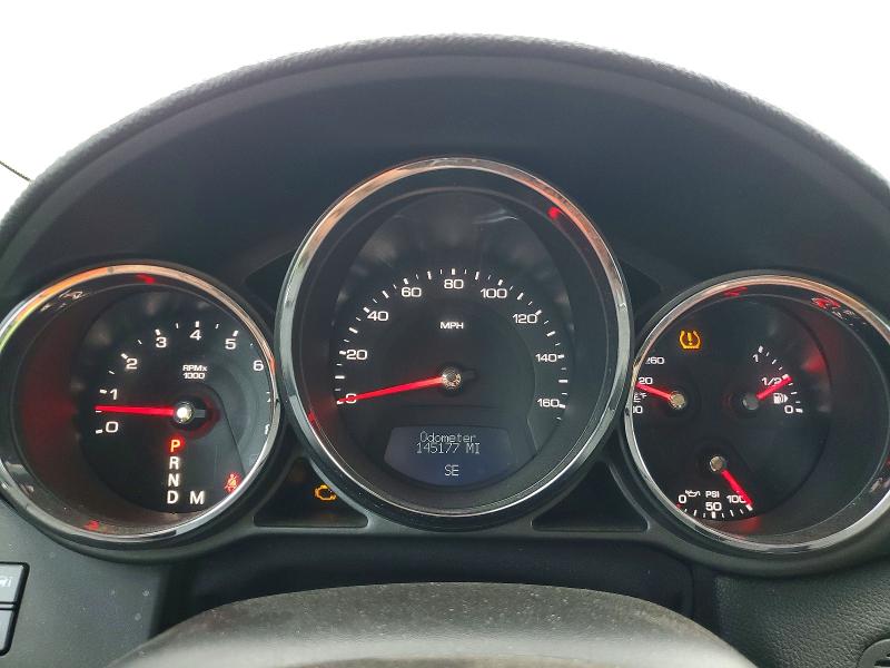 2011 Cadillac Cts VIN 1G6DS5ED5B0162345 COPART salvage auction — FRONT END, Tx - Salvage Vehicle Title, sold $400 on 2026-07-02 (photo 9)