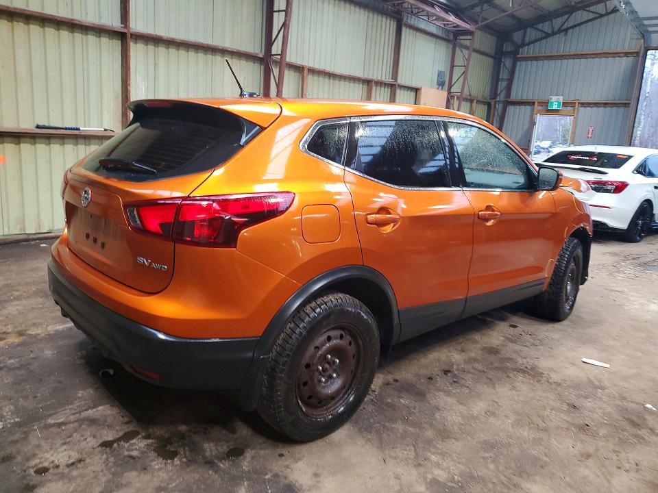 2018 Nissan Qashqai VIN JN1BJ1CR2JW263551 COPART salvage auction — FRONT END, Salvage Title, sold $2,100 on 2026-07-14 (photo 3)