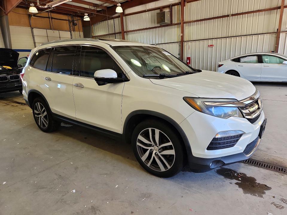 2016 Honda Pilot VIN 5FNYF6H99GB124528 COPART salvage auction — FRONT END, Va - Cert Of Title - Salvage, sold $3,550 on 2026-07-02 (photo 4)
