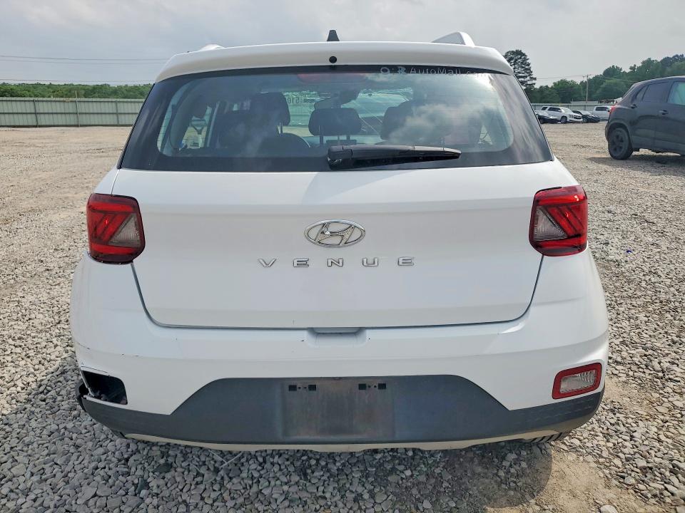 2021 Hyundai Venue VIN KMHRC8A39MU071293 COPART salvage auction — FRONT END, Ar - Cert Of Title-Salvage, sold $1,900 on 2026-07-06 (photo 6)