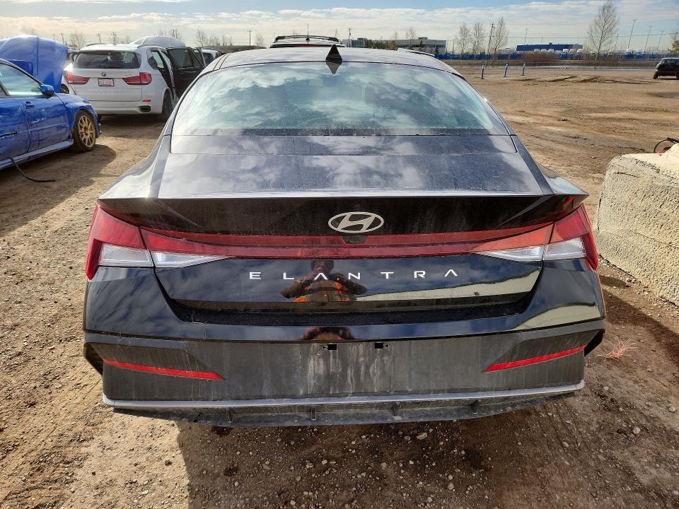 2025 Hyundai Elantra VIN KMHLM4DG2SU032178 COPART salvage auction — FRONT END, Salvage Title, sold $5,900 on 2026-07-14 (photo 6)