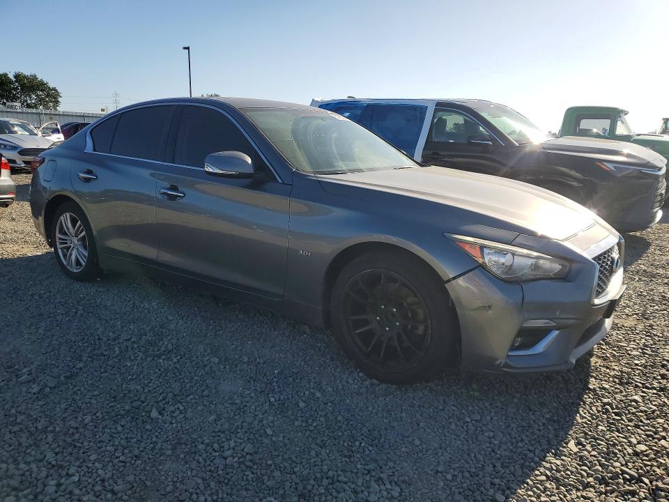 2018 Infiniti Q50 VIN JN1EV7AP0JM356232 COPART salvage auction — MECHANICAL, Ca - Dlr/Dis/Exp Only Salvage Title (P), sold $1,250 on 2026-07-02 (photo 4)