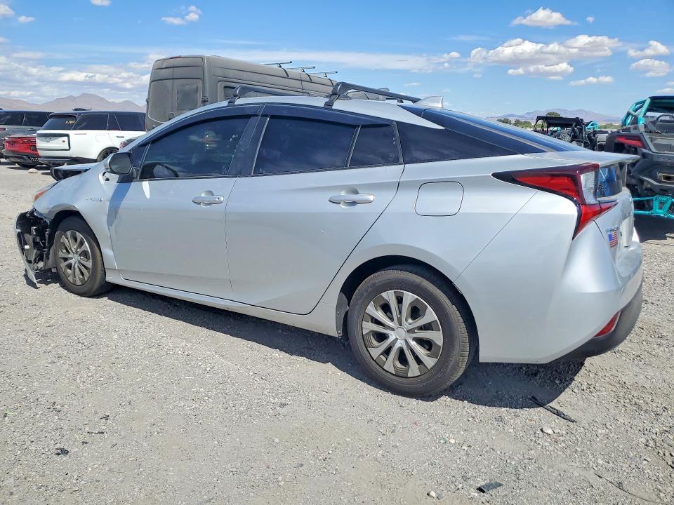 2021 Toyota Prius VIN JTDKAMFU5M3139715 COPART salvage auction — FRONT END, Id - Salvage Certificate Of Title, sold $4,650 on 2026-07-09 (photo 2)