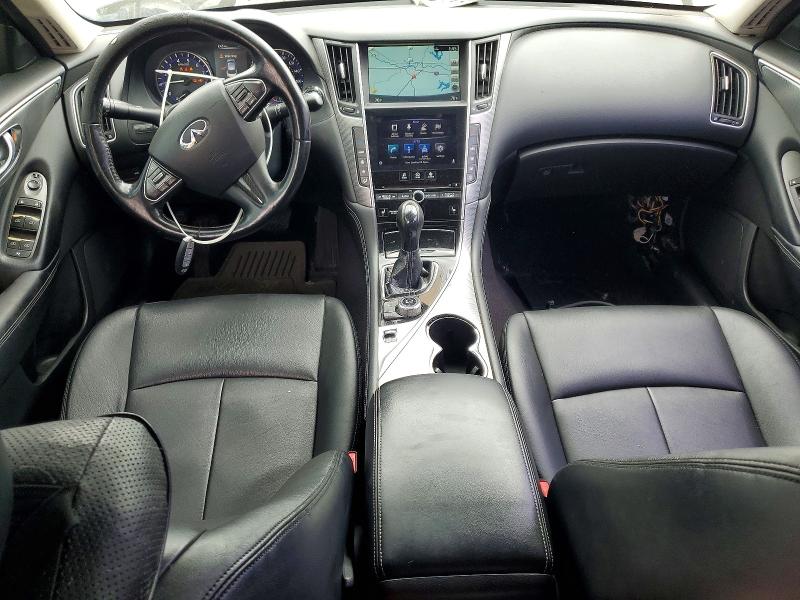 2014 Infiniti Q50 VIN JN1BV7AR6EM696849 COPART salvage auction — UNDERCARRIAGE, Ks - Cert Of Title-Salvage, sold $3,000 on 2026-07-16 (photo 8)