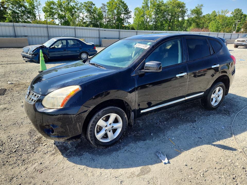 2013 Nissan Rogue VIN JN8AS5MT7DW514631 COPART salvage auction — FRONT END, Sc - Cert Of Title-Salvage, sold $575 on 2026-07-27 (photo 1)