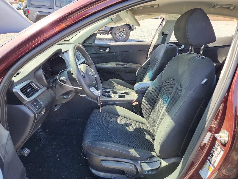 2019 Kia Optima VIN 5XXGT4L36KG370874 COPART salvage auction — SIDE, Ca - Salvage Certificate, sold $800 on 2026-07-08 (photo 7)