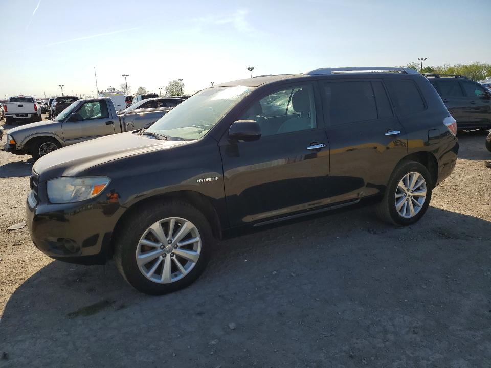 2008 Toyota Highlander VIN JTEEW41AX82008590 COPART salvage auction — REAR END, IN - BILL OF SALE - PARTS ONLY, sold $1,150 on 2026-07-31 (photo 1)