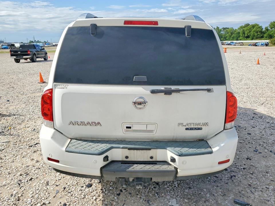 2011 Nissan Armada VIN 5N1BA0NF3BN618479 COPART salvage auction — SIDE, Tx - Certificate Of Title, sold $550 on 2026-07-02 (photo 6)