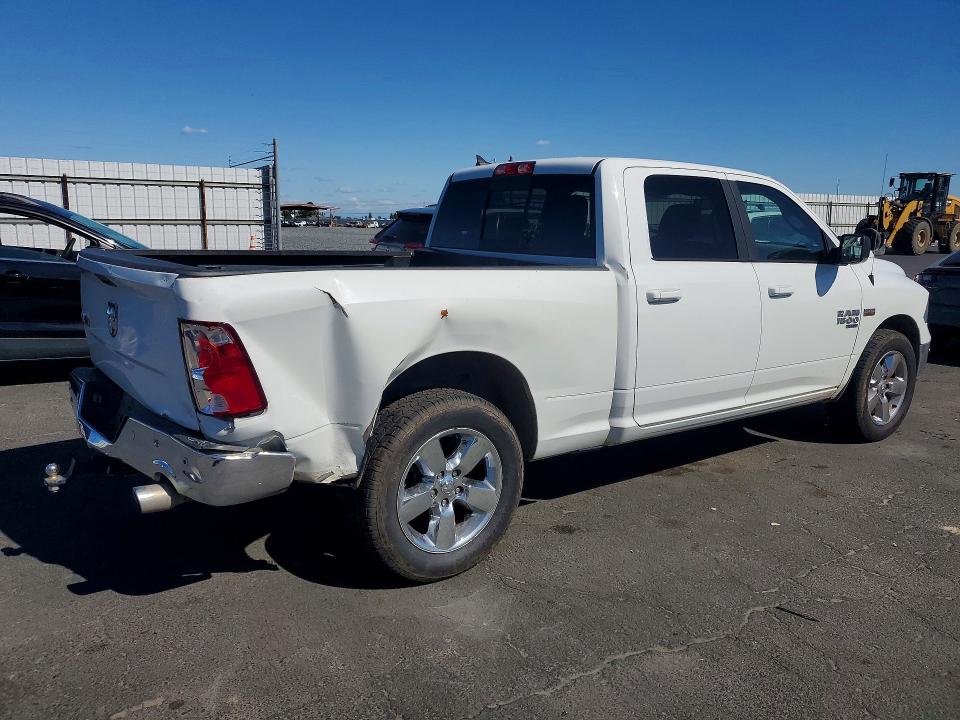 2019 Ram 1500 VIN 1C6RR6TTXKS512630 COPART salvage auction — REAR END, Ca - Salvage Certificate, sold $3,950 on 2026-07-02 (photo 3)