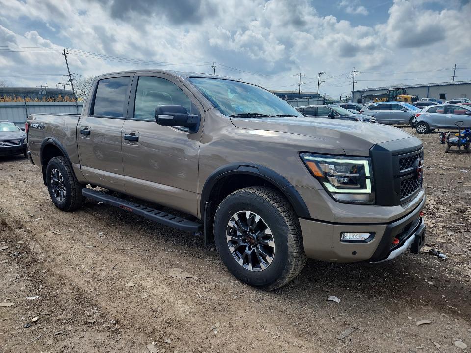 2024 Nissan TITAN VIN 1N6AA1ED4RN111280 COPART salvage auction — HAIL, Il - Salvage Certificate, sold $9,200 on 2026-07-24 (photo 4)