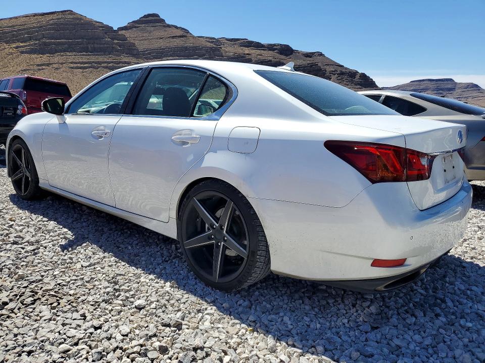 2014 Lexus Gs VIN JTHCE1BL8E5025510 COPART salvage auction — FRONT END, Pa - Certificate Of Salvage, sold $2,050 on 2026-07-13 (photo 2)