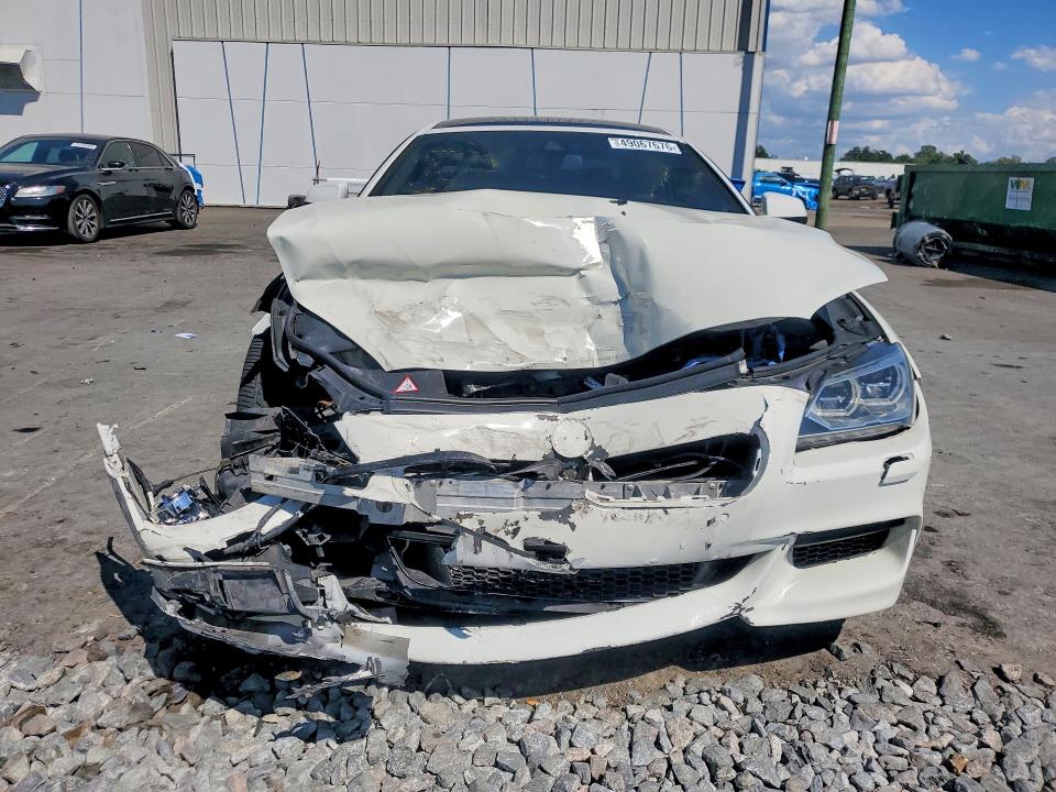 2015 BMW 6 series VIN WBA6B4C55FD760829 COPART salvage auction — FRONT END, Fl - Electronic Cert Of Title, sold $15 on 2026-07-27 (photo 5)