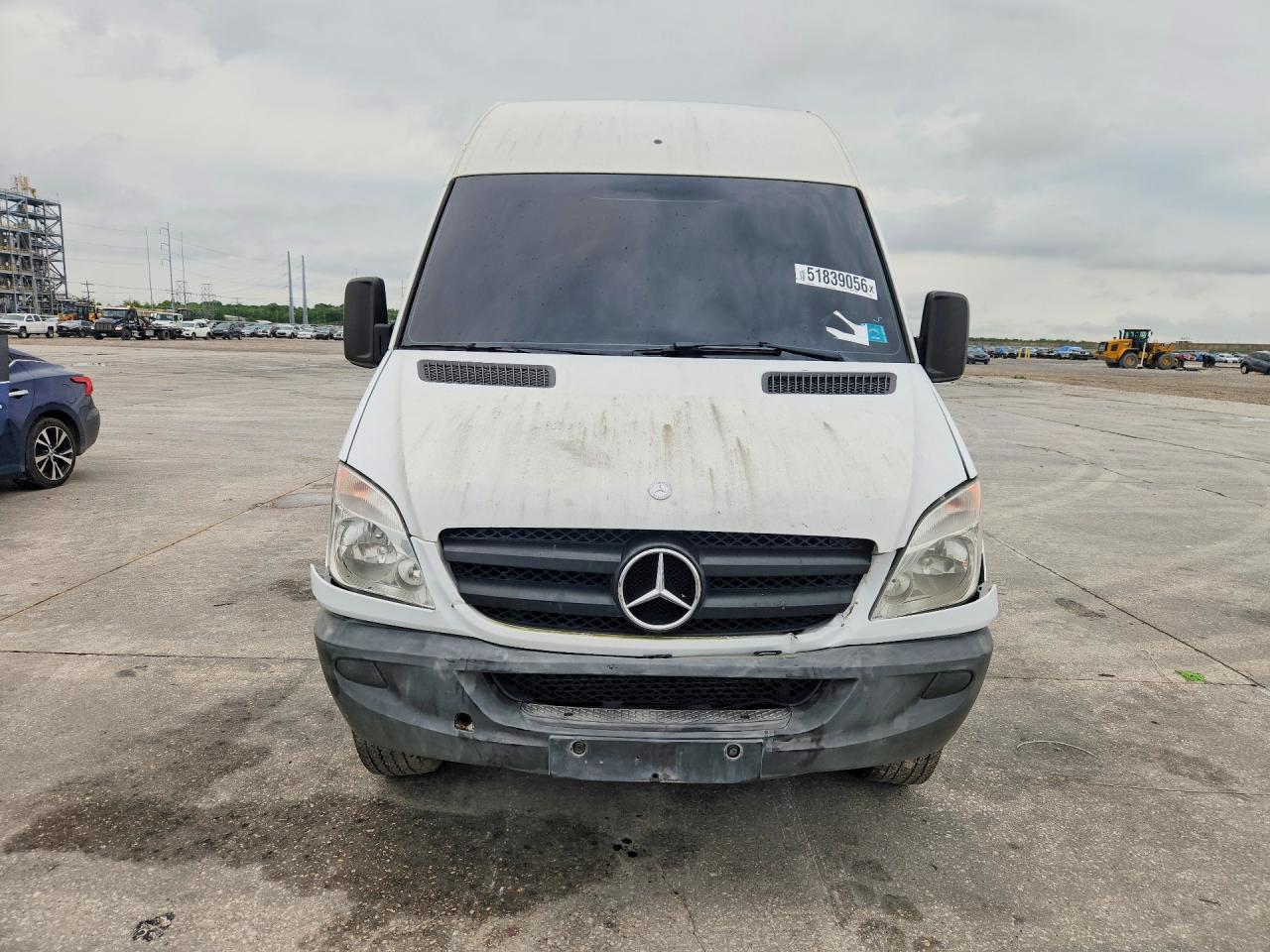 2012 Mercedes Benz Sprinter 2500 VIN WD3PE8CB0C5688417 COPART salvage auction — Front End, LA - CERTIFICATE OF TITLE (P), sold $550 on 2026-07-01 (photo 5)