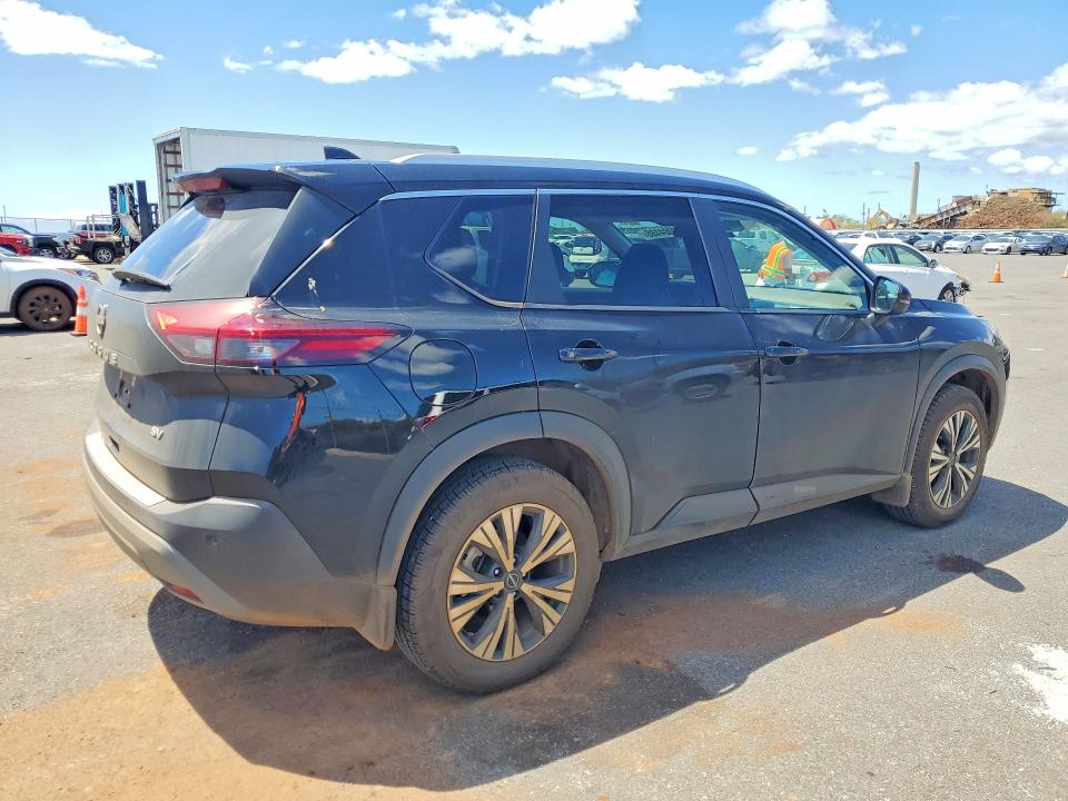 2022 Nissan Rogue VIN 5N1BT3BA2NC734762 COPART salvage auction — WATER/FLOOD, Hi - Certificate Of Salvage, sold $4,600 on 2026-07-27 (photo 3)