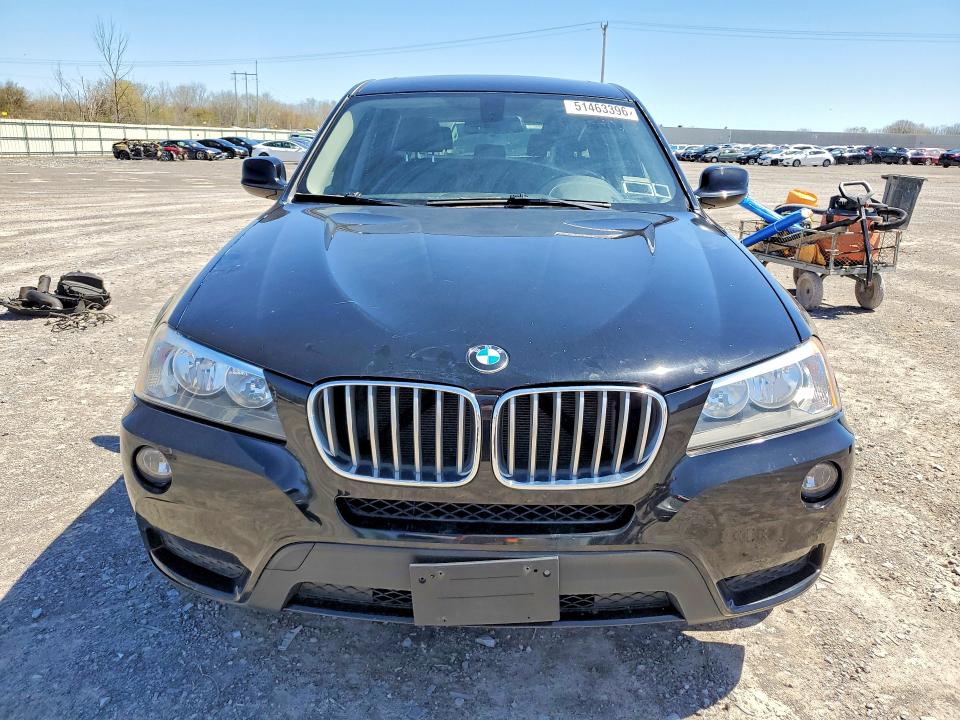 2013 BMW X3 VIN 5UXWX9C57D0D00434 COPART salvage auction — FRONT END, Ny - Certificate Of Title (P), sold $1,850 on 2026-07-08 (photo 5)