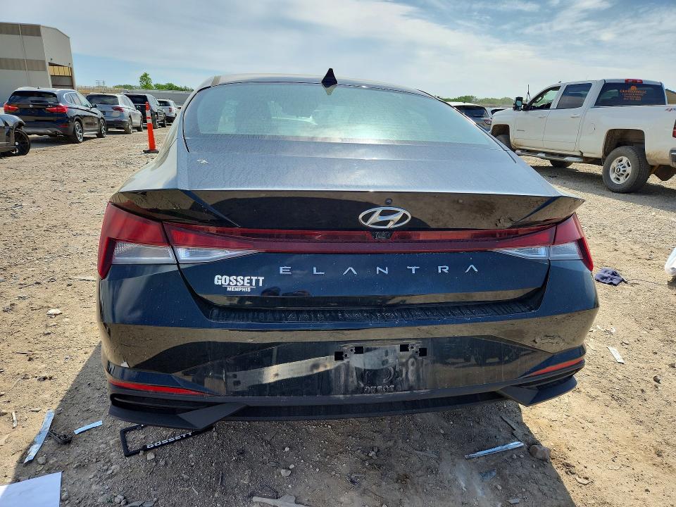 2023 Hyundai Elantra VIN KMHLS4AG0PU405736 COPART salvage auction — FRONT END, Ms - Cert Of Title-Salvaged, sold $4,100 on 2026-07-14 (photo 6)