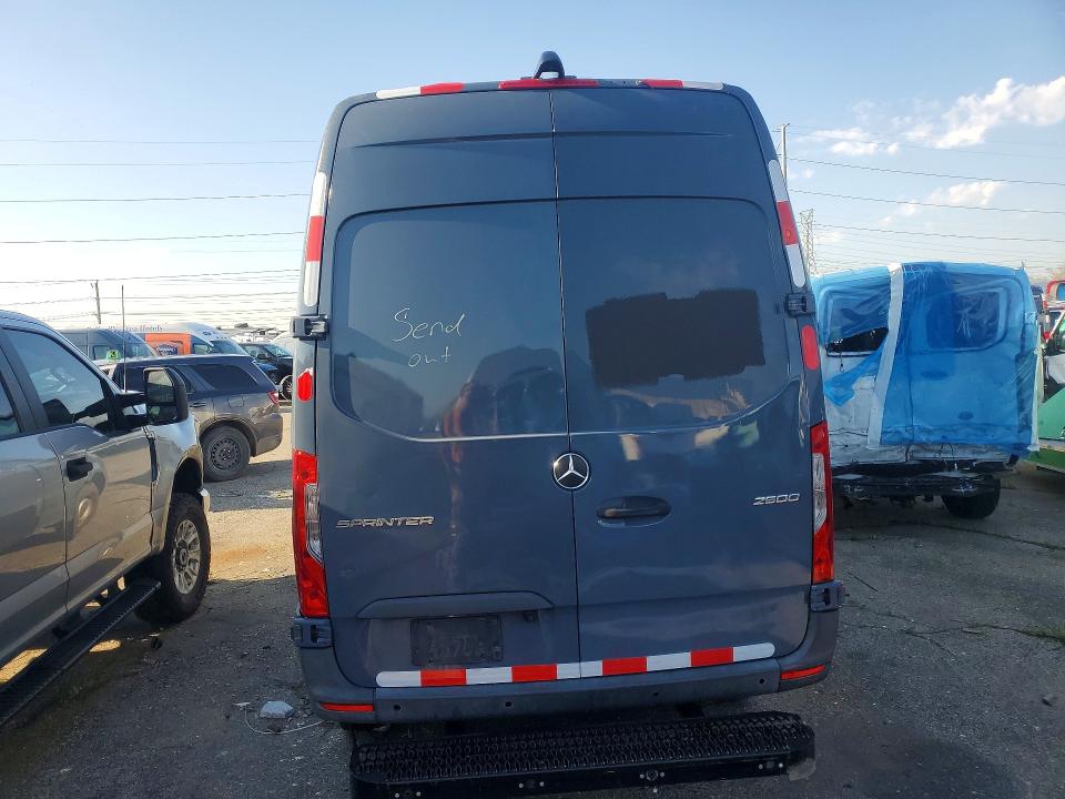 2019 Mercedes-benz Sprinter VIN WD4PF0CD7KP039843 COPART salvage auction — MECHANICAL, Wa - Vehicle Cert Of Ownership-Titl, sold $13,200 on 2026-07-08 (photo 6)