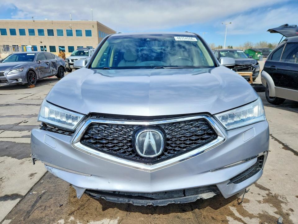 2017 Acura Mdx VIN 5KCYD486XHB800919 COPART salvage auction — FRONT END, Salvage Title, sold $1,400 on 2026-08-03 (photo 5)