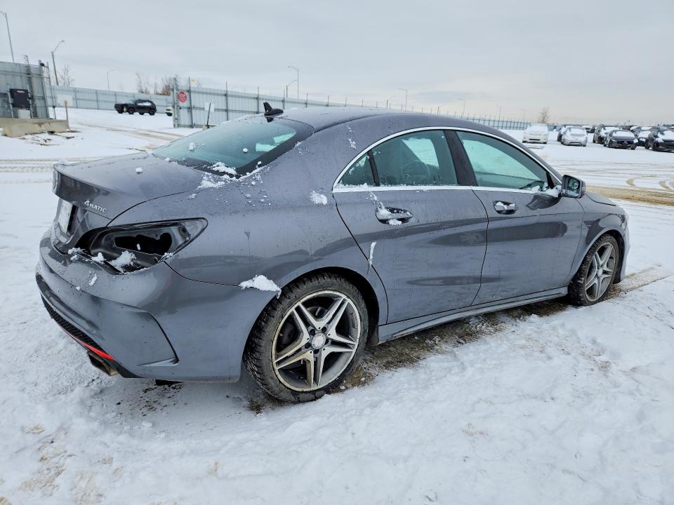2015 Mercedes-benz Cla-class VIN WDDSJ4GB2FN194018 COPART salvage auction — REAR END, Ab - Bos - Salvage, sold $6,000 on 2026-07-02 (photo 3)