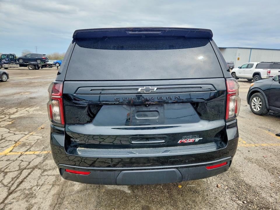 2023 Chevrolet Suburban VIN 1GNSKEKDXPR382423 COPART salvage auction — FRONT END, Il - Salvage Certificate, sold $16,000 on 2026-07-03 (photo 6)