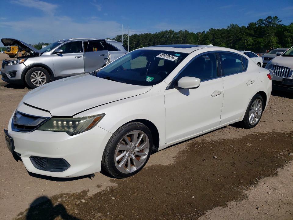 2016 Acura VIN 19UDE2F73GA009073 COPART salvage auction — SIDE, Nj - Cert Of Title-Salvage, sold $1,850 on 2026-07-31 (photo 1)