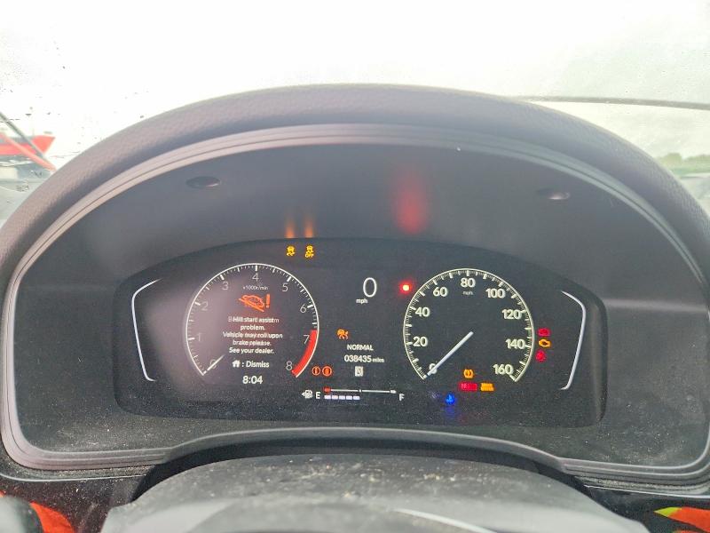 2023 Honda Civic VIN 19XFL2H89PE022992 COPART salvage auction — WATER/FLOOD, Tx - Salvage Title-Flood Damage, sold $8,400 on 2026-07-09 (photo 9)