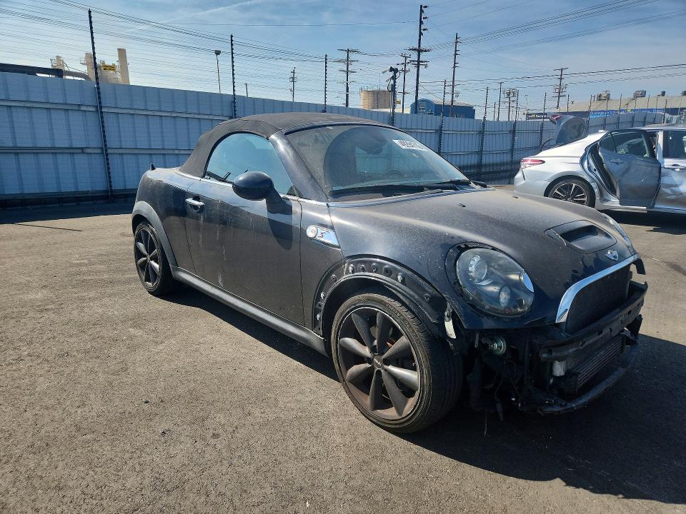 2014 Mini Cooper VIN WMWSY3C59ET594729 COPART salvage auction — FRONT END, Ca - Salvage Certificate, sold $450 on 2026-08-12 (photo 4)