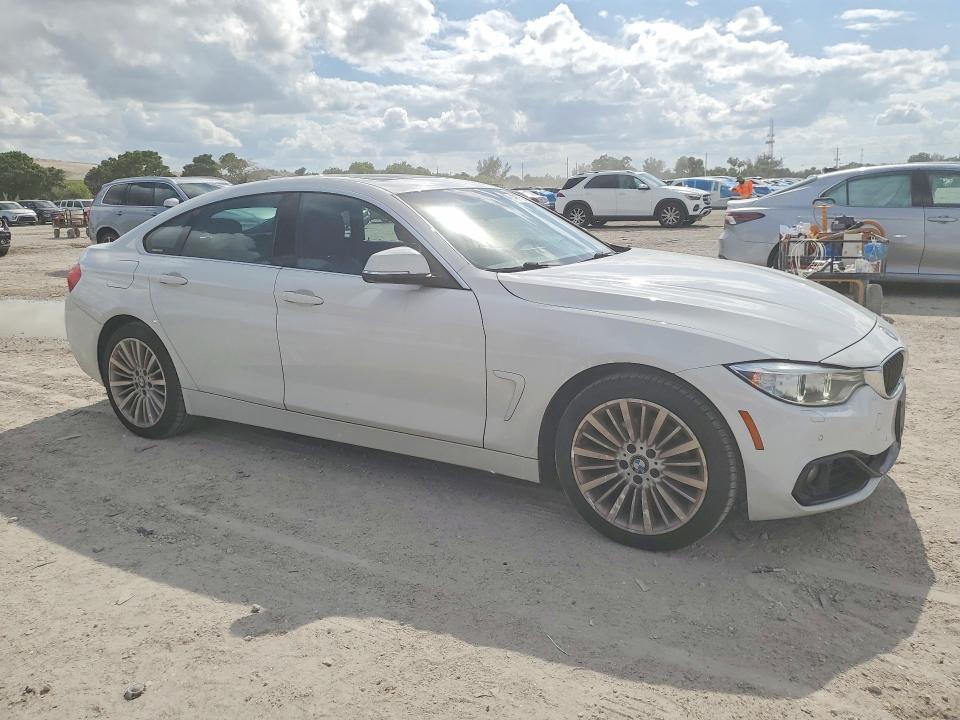 2016 BMW 4er VIN WBA4C9C59GG137151 COPART salvage auction — WATER/FLOOD, Oh - Cert Of Title-Salvage, sold $2,200 on 2026-07-23 (photo 4)