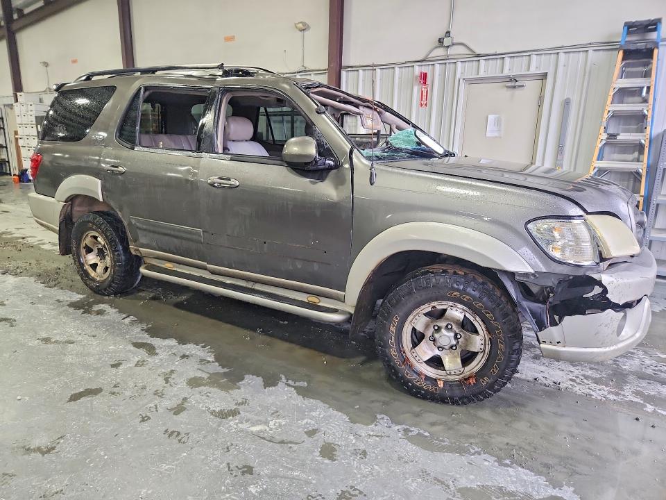 2004 Toyota Sequoia VIN 5TDZT34A74S221519 COPART salvage auction — ROLLOVER, Sc - Cert Of Title-Salvage, sold $900 on 2026-07-22 (photo 4)