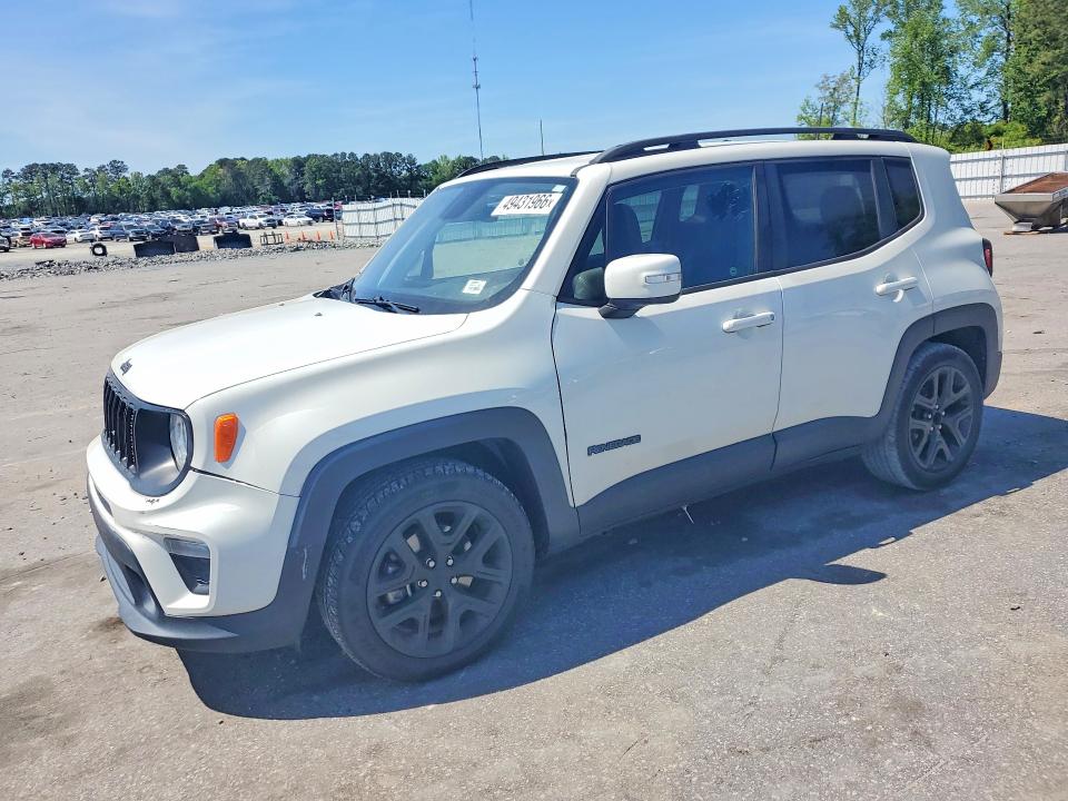 2019 Jeep Renegade VIN ZACNJABB6KPJ75015 COPART salvage auction — FRONT END, Nc - Salvage Certificate Of Title, sold $300 on 2026-07-16 (photo 1)