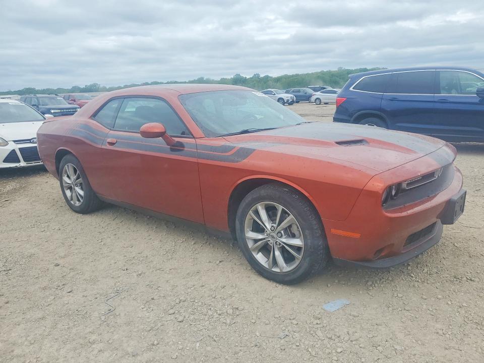 2022 Dodge Challenger VIN 2C3CDZGG6NH156740 COPART salvage auction — HAIL, Ks - Cert Of Title-Salvage, sold $10,000 on 2026-07-02 (photo 4)