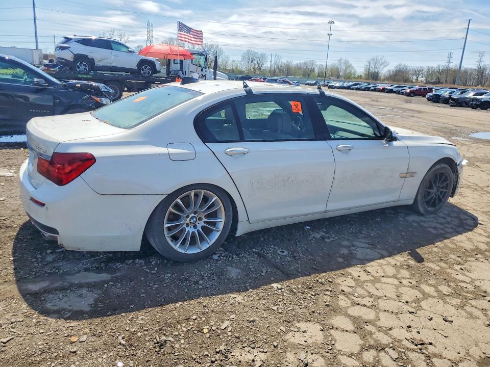 2013 BMW 7 series VIN WBAYF4C54DD281523 COPART salvage auction — FRONT END, Mi - Certificate Of Title, sold $1,000 on 2026-07-02 (photo 3)