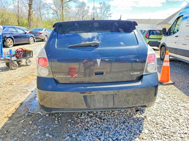 2009 Pontiac Vibe VIN 5Y2SP67899Z461693 COPART salvage auction — MINOR DENT/SCRATCHES, TX - SALVAGE VEHICLE TITLE, sold $1,450 on 2026-07-15 (photo 6)