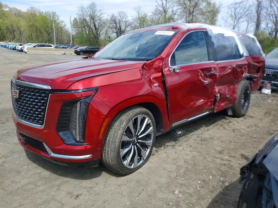 2025 Cadillac Escalade VIN 1GYS9CRL7SR189963 — COPART salvage auction photo