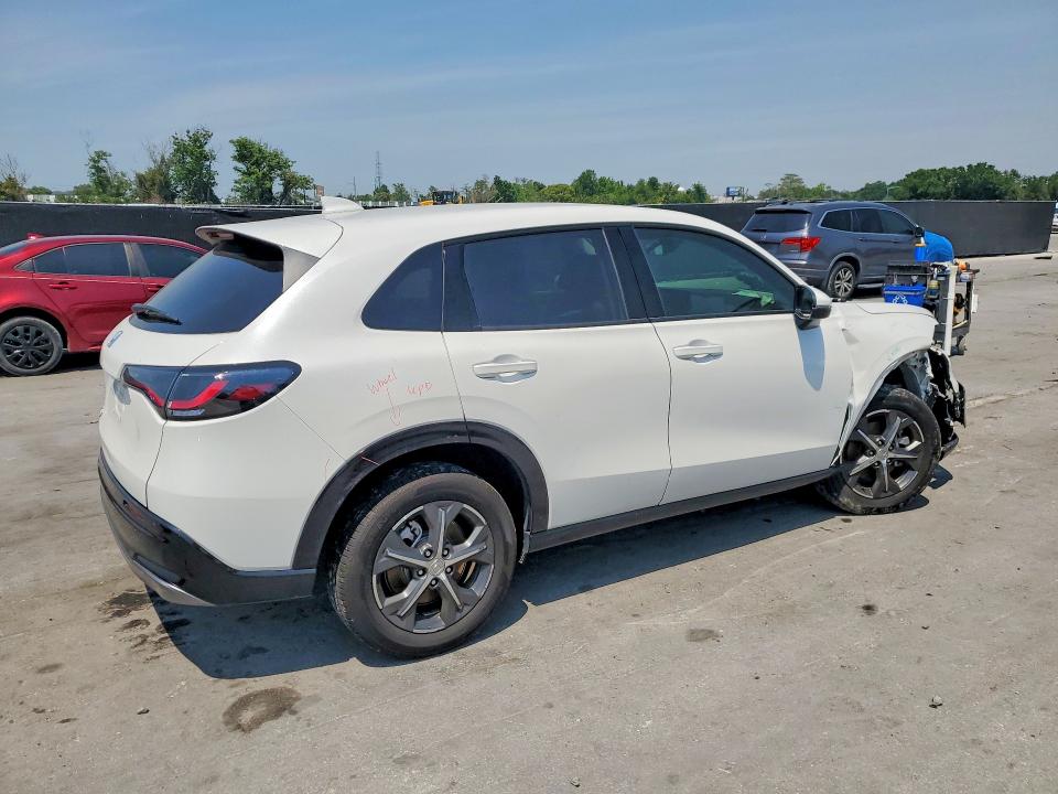 2025 Honda Hr-v VIN 3CZRZ1H73SM721878 COPART salvage auction — FRONT END, Fl - Cert Of Title Slvg Rebuildable, sold $9,300 on 2026-07-30 (photo 3)