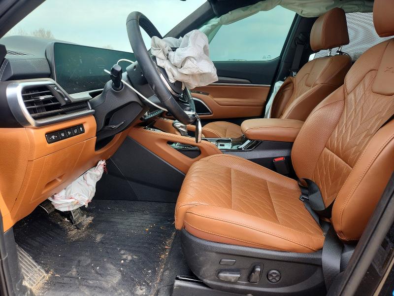 2025 Kia Telluride VIN 5XYP5DGC9SG627641 COPART salvage auction — FRONT END, Mi - Certificate Of Title, sold $1,300 on 2026-07-29 (photo 7)