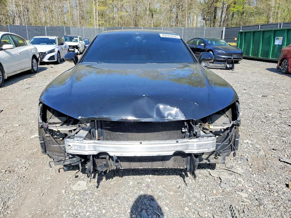 2018 Audi A7 VIN WAUW3AFC8JN026162 COPART salvage auction — FRONT END, Md - Cert Of Salvage > 75% Damage, sold $5,800 on 2026-07-10 (photo 5)