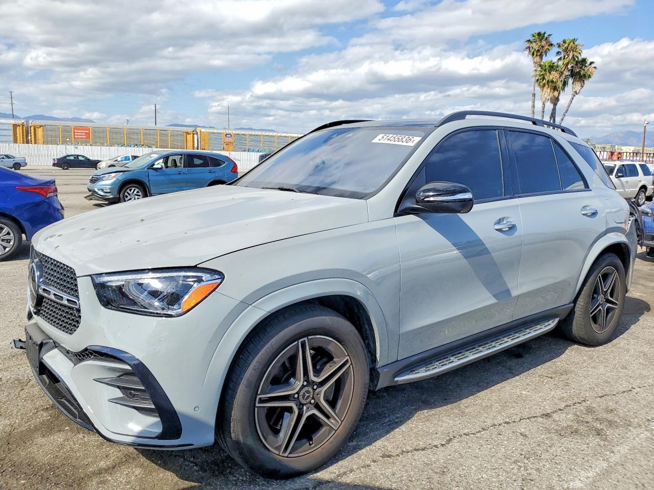 2024 Mercedes-Benz GLE-Class VIN 4JGFB4GB6RB027140 COPART salvage auction — Rear End, CA - SALVAGE CERTIFICATE, sold $40,750 on 2026-06-30 (photo 1)