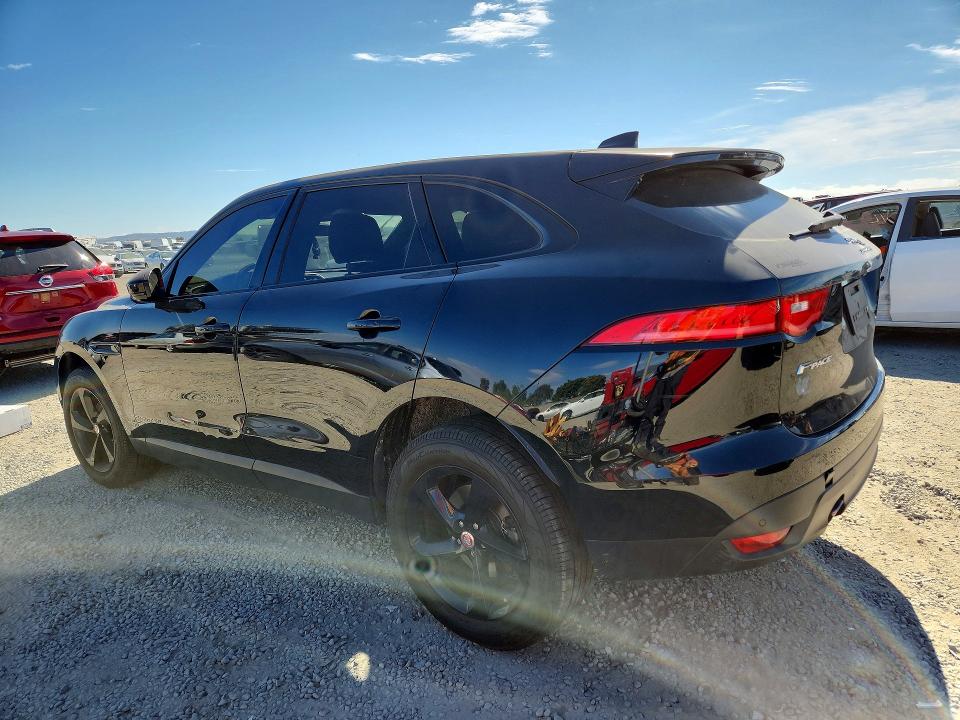 2019 Jaguar F-pace VIN SADCJ2FX8KA355686 COPART salvage auction — FRONT END, Ca - Salvage Certificate, sold $3,100 on 2026-07-10 (photo 2)