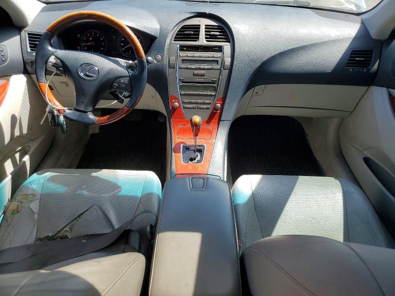 2007 Lexus Es 350 VIN JTHBJ46G172093030 COPART salvage auction — REAR END, Co - Rebuilt Salvage - Dealer Only, sold $900 on 2026-07-07 (photo 8)