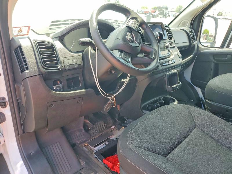 2023 Ram Promaster 1500 VIN 3C6LRVNG9PE522642 COPART salvage auction — MECHANICAL, Nj - Cert Of Title-Salvage (P), sold $5,900 on 2026-07-08 (photo 8)