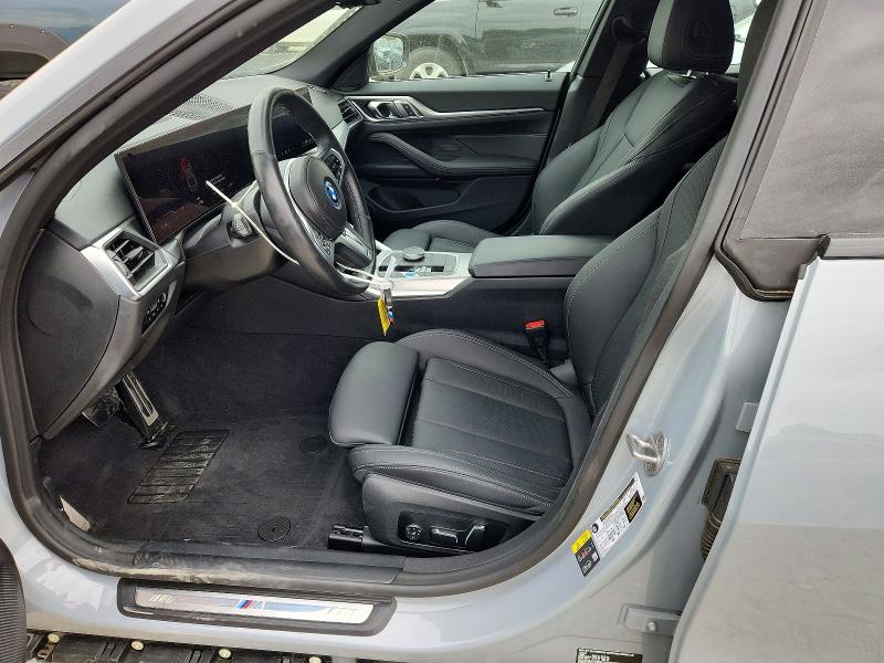 2024 BMW I4 VIN WBY83FB0XRFS26730 COPART salvage auction — FRONT END, Md - Cert Of Salvage > 75% Damage, sold $17,600 on 2026-07-14 (photo 7)