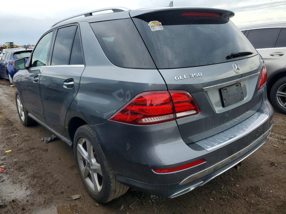 2018 Mercedes-benz Gle VIN 4JGDA5HB6JB017243 COPART salvage auction — FRONT END, Il - Salvage Certificate, sold $7,700 on 2026-07-09 (photo 2)