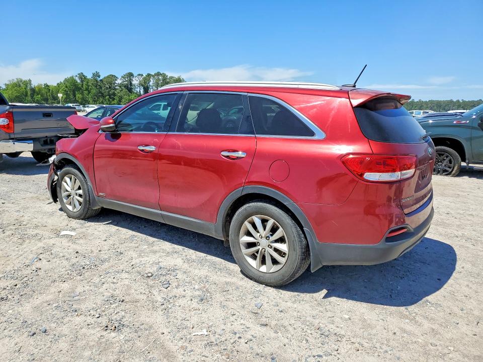 2016 Kia Sorento VIN 5XYPGDA35GG169235 COPART salvage auction — FRONT END, Tx - Salvage Vehicle Title, sold $1,050 on 2026-07-17 (photo 2)