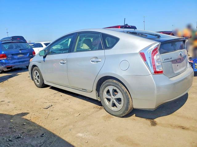 2013 Toyota Prius VIN JTDKN3DU0D1697534 COPART salvage auction — REAR END, Mi - Dealer Only Clean Title, sold $2,300 on 2026-07-31 (photo 2)
