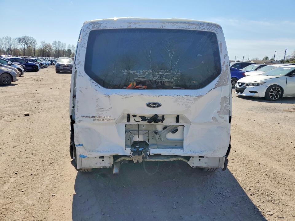 2022 Ford Transit VIN NM0LE7S20N1536225 COPART salvage auction — REAR END, Pa - Certificate Of Salvage, sold $13,700 on 2026-07-15 (photo 6)