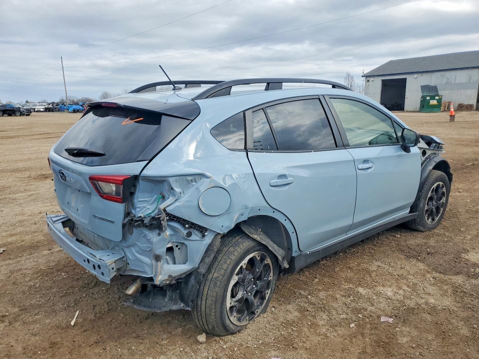 2023 Subaru Xv VIN JF2GTAAC0PG257053 COPART salvage auction — REAR END, Mi - Cert Of Title-Salvage Vehicle, sold $3,050 on 2026-07-22 (photo 3)